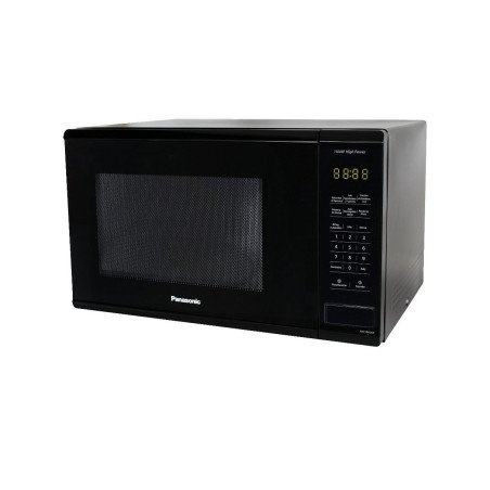 Horno de microondas Panasonic 1.3 p3, 1100w, color negro, 7 menús preestablecidos, descongelamiento de 3 kg