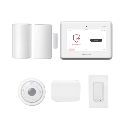 Panel de alarma con apagador DIMMer y plug-in DIMMer para tomacorriente