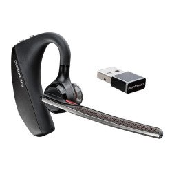 POLY Voyager 5200 UC Auriculares Inalámbrico Dentro de oído Oficina/Centro de llamadas Bluetooth Negro