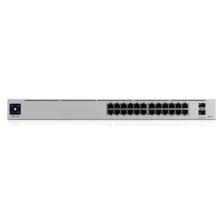 UniFi Switch Gigabit PoE PRO, 24 Puertos PoE Gigabit Ethernet, 2 Puert