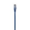 Cable de red Intellinet .50 cm (1.5 pies) cat 5e UTP azul
