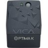 No break Vica optima k 1000va, 550w con regulador integrado 6 contacto