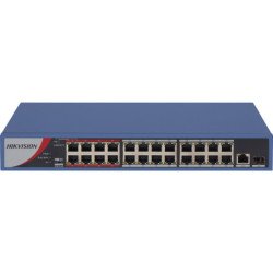 Switch PoE+, No Administrable, 24 Puertos 10/100 Mbps PoE+, 1 Puerto 1