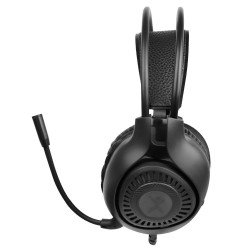 Diadema para streaming con micrófono flexible PC-112150