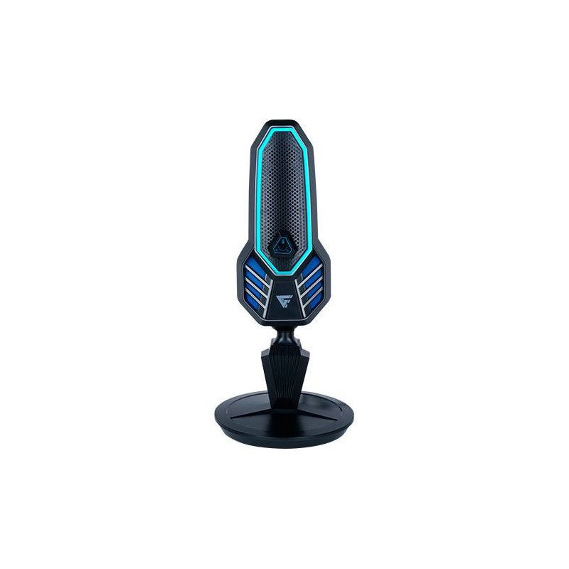 Game Factor MCG800 micrófono Negro Micrófono de superficie para mesa