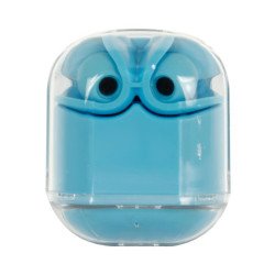Audífonos TWS transparentes clearbeat azul PC-117032
