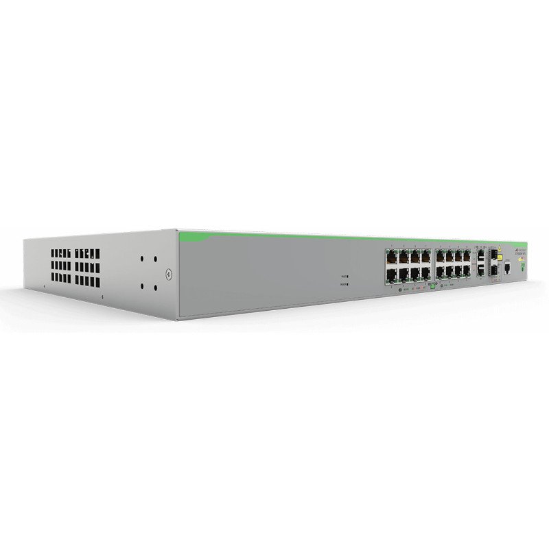 Allied Telesis AT-FS980M/18PS-10 switch Gestionado L3 Fast Ethernet (10/100) Gris