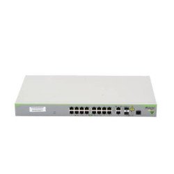 Allied Telesis AT-FS980M/18PS-10 switch Gestionado L3 Fast Ethernet (10/100) Gris