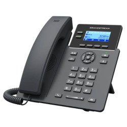 Teléfono IP Grado Operador, 2 líneas SIP con 4 cuentas, puertos Gigabi