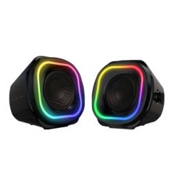 Bocinas 2.0 Gamer Glimm Quad BG555 Balam Rush Conexión Bluetooth/Auxil