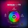 Disipador Balam Rush NITROX NX70 Velocidad: 600-1800 Rpm, Flujo de air