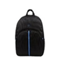 HP mochila A1 negro con vivos azules