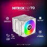 Disipador Balam Rush NITROX NX70 Velocidad: 600-1800 Rpm, Flujo de air