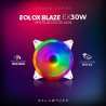 Ventilador de 120mm Balam Rush Eolox Blaze EX30W: Velocidad: 1200 Rpm