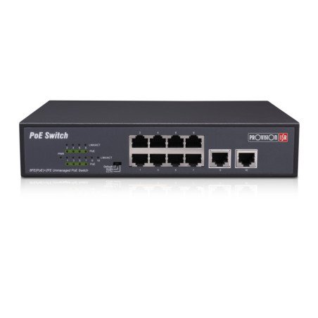 Switch POE PROVISION ISR PoES-08120C+2I-V2 8-port 10/100Mbps PoE switc