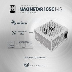 Fuente de poder Balam Rush 1050MR 1050 W, 115 230 V, ATX, PC, Blanco
