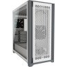 Gabinete Corsair airflow 5000d media torre blanco TG ATX