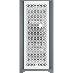 Gabinete Corsair airflow 5000d media torre blanco TG ATX