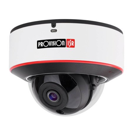 Cámara Domo IP PROVISION ISR DAI-320IPEN-28-V4 Domo-IK10 - 2MP, IR-20m