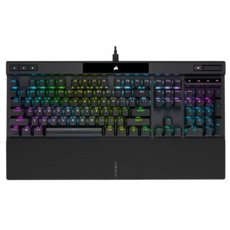 Teclado Corsair k70 RGB pro mecánico pbt double shot pro  cherry mx r
