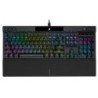 Teclado Corsair k70 RGB pro mecánico pbt double shot pro  cherry mx r