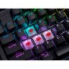 Teclado Corsair k70 RGB pro mecánico pbt double shot pro  cherry mx r