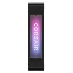 Ventilador Corsair icue link RX140 RGB pwm, 140 mm, negro, gamer, kit 