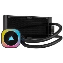 Disipador con enfriamiento liquido Corsair icue link h100i, 240 mm, s-