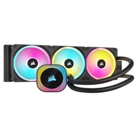Disipador con enfriamiento liquido Corsair icue link h150i AiO, 360 mm