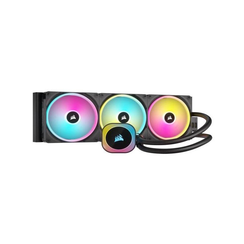 Disipador con enfriamiento liquido Corsair icue link h170i AiO, 420 mm