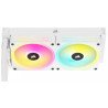 Disipador con enfriamiento liquido Corsair icue link h100i AiO, 240 mm