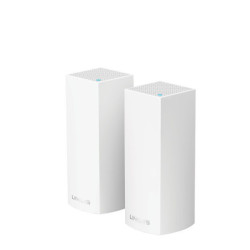 Linksys WHW0302 sistema Wi-Fi Mesh (Wi-Fi en malla) Tribanda (2,4 GHz/5 GHz/5 GHz) Wi-Fi 5 (802.11ac) Blanco 2 Interno