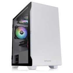 Gabinete Thermaltake S100 TG Snow (CA-1Q9-00S6WN-00)Color Blanco, Micr