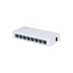 Switch para Escritorio 8 Puertos Fast Ethernet - 10/100, Capa 2, switching 1.6 GBps, Velocidad de Reenvío de Paquetes 1.19 Mbps