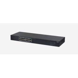 Switch 16 Puertos Gigabit Ethernet - 10/100/1000, Diseño Compacto, Capa 2, switching 1.6 GBps, Velocidad de Reenvio de Paqutes 2