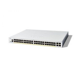 Switch catalyst 1200, 48 puertos gigabit ethernet, Poe+ con 375w total