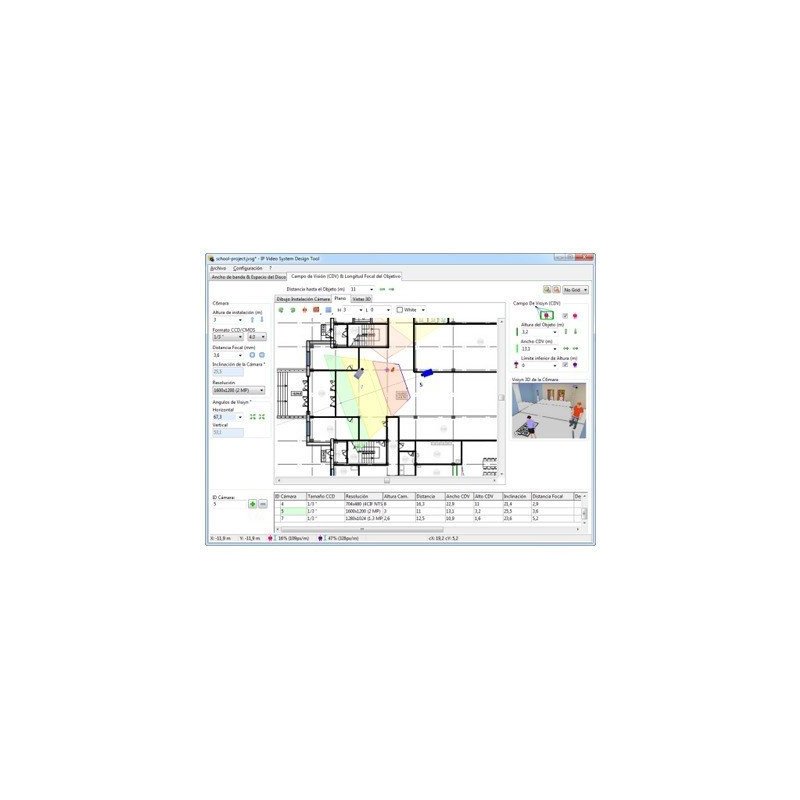 IP Video System Design Tool, Herramienta de Diseño de Sistemas de Videovigilancia