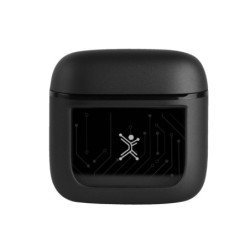 Audífonos Perfect Choice TWS anc+enc con pantalla táctil LED sonor