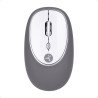 Mouse Inalámbrico de gel Jelly, Mate Grey TechZone TZACMOI16, 1200DPI,
