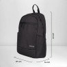 Backpack TechZone TZLBP15 Basic Black