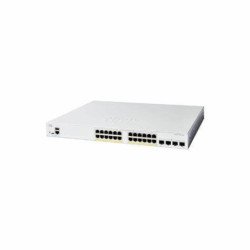 Switch Catalyst 1300, 24 puertos Gigabit Ethernet, PoE+ con 375W total
