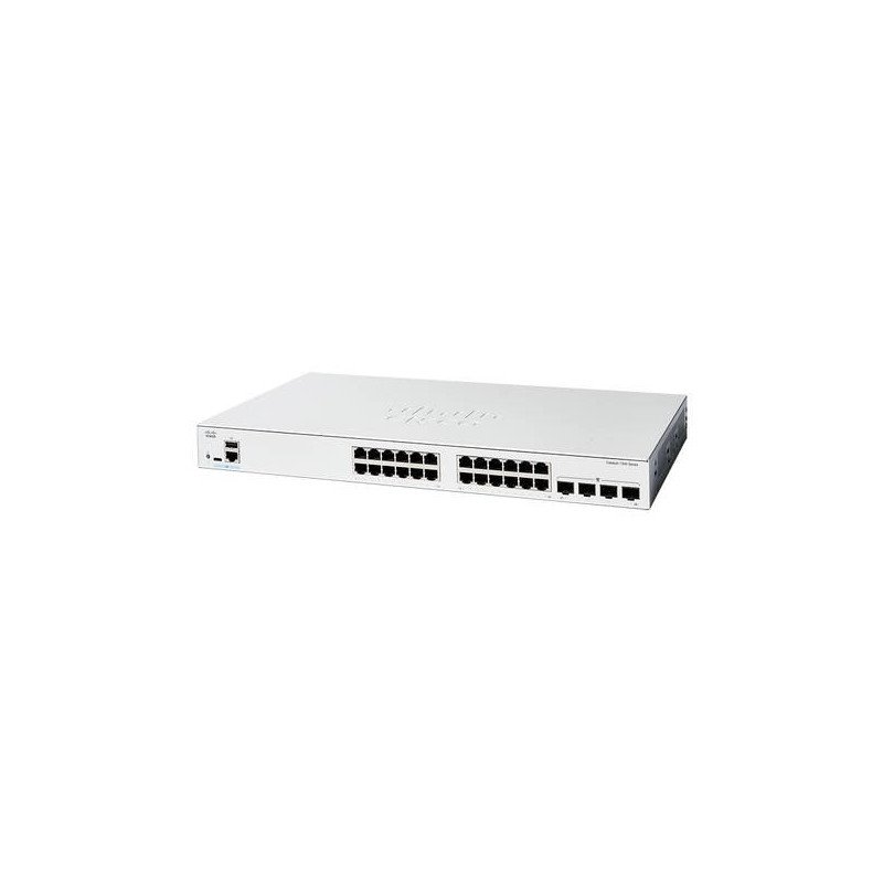 Switch Catalyst 1300, 24 puertos Gigabit Ethernet, No PoE, 4 Puertos S