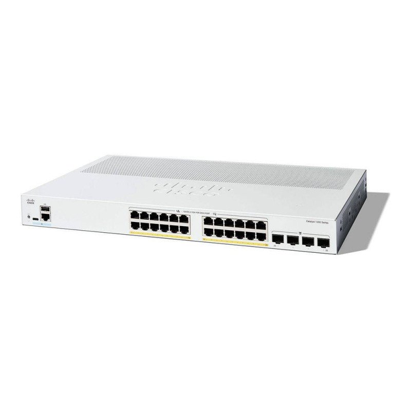 Switch Catalyst 1200, 24 puertos Gigabit Ethernet, PoE+ con 195W total