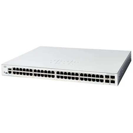 Switch Catalyst 1300, 48 puertos Gigabit Ethernet, No PoE, 4 Puertos S