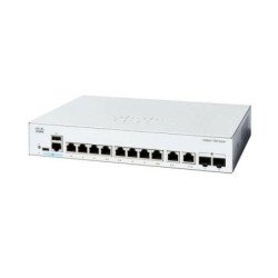 Switch Catalyst 1300, 8 puertos Gigabit Ethernet, PoE+ con 120W totale