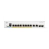 Switch Catalyst 1300, 8 puertos Gigabit Ethernet, PoE+ con 120W totale