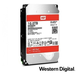Disco duro interno WD red 3.5 10TB SATA3 6GB/s 256MB 24x7 hotplug para NAS 1-8 bahías