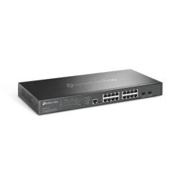 Switch Omada L2+ de 16 puertos a 2.5G y 2 SFP+ a 10G, con 8 PoE+