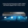 Switch Omada L2+ de 16 puertos a 2.5G y 2 SFP+ a 10G, con 8 PoE+