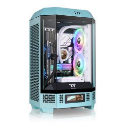 Gabinete Thermaltake CA-1Y4-00SBWN-00 The Tower 300 Turquoise Micro To